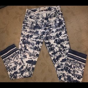 Tory Burch Printed Jeans